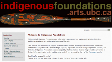 Indigenous Foundations